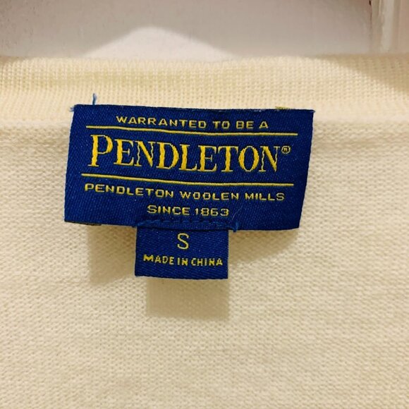 Vintage Pendleton Wool Women's Size Small Cardigan Sweater - Picture 4 of 16